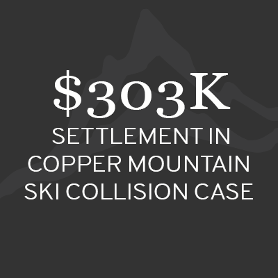 $303K Copper Mountain Ski Collision Settlement 