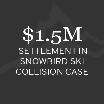 $1.5M Settlement in snowbird ski collision case in Denver, CO