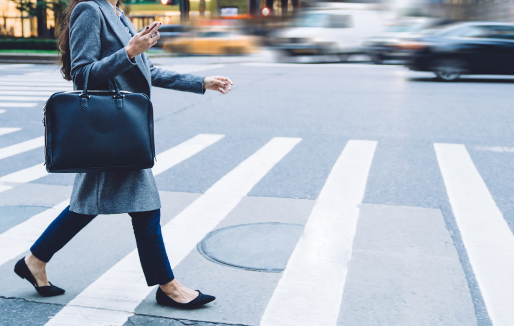 The pedestrian accident attorneys of Chalat Hatten and Banker represent victims of clients hit while crossing the street.