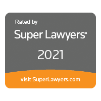 Super Lawyers Top Personal Injury Lawyers in Colorado award badge.