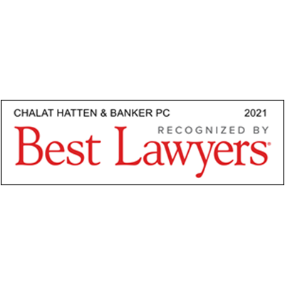 Chalat Law's Best Lawyers award badge for plaintiff's work in Legal Malpractice Law, Medical Malpractice Law, Personal Injury Litigation, Professional Malpractice Law