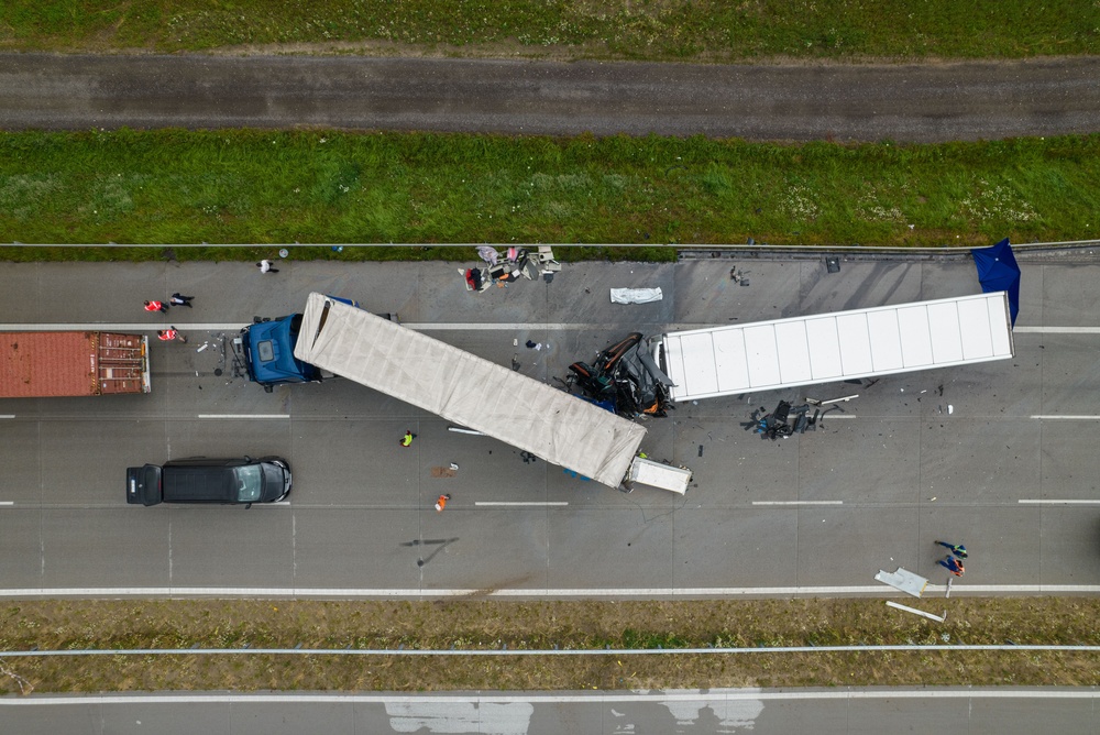 semi truck accident